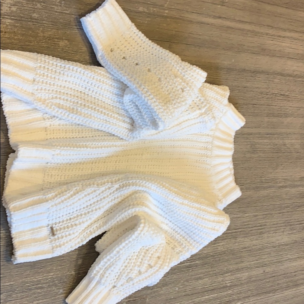 Cream sweater